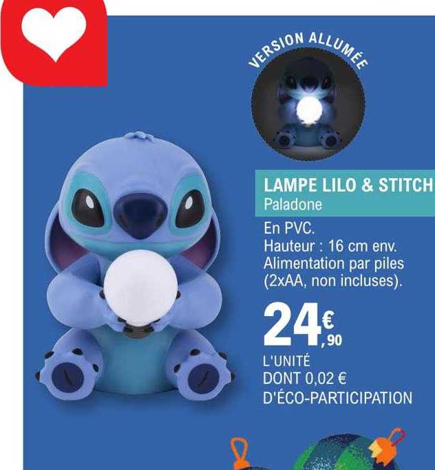 Lampe Lilo & Stitch Paladone