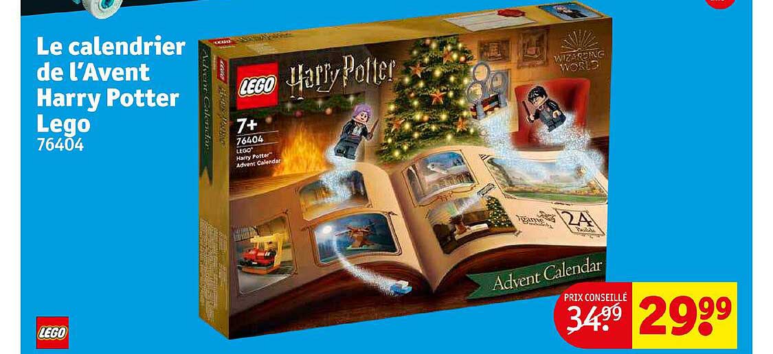 le calendrier de l'avent harry potter lego