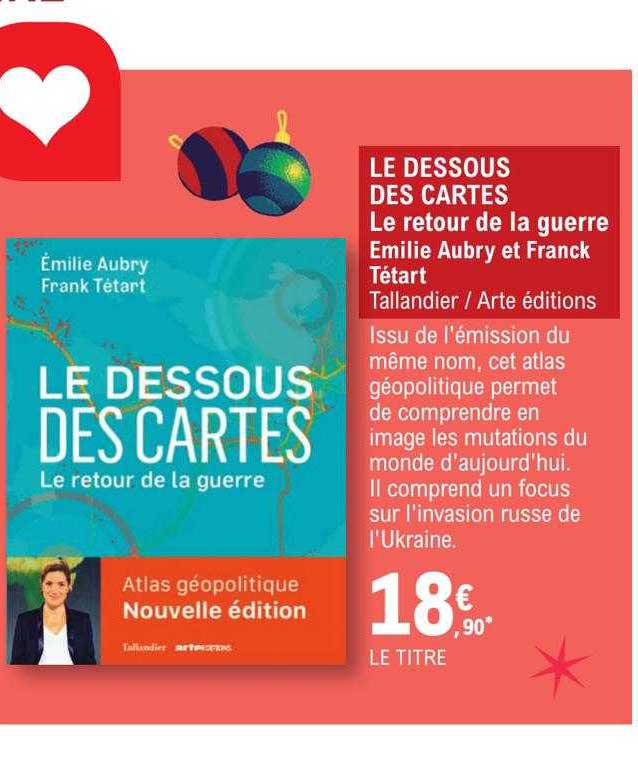 le dessous des cartes le retour de la guerre - émilie aubry et franck tétart
