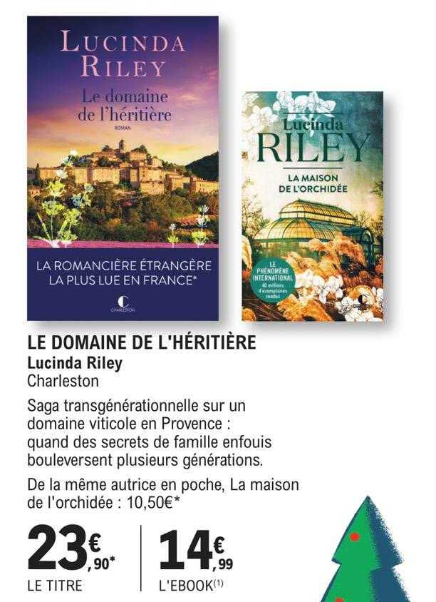 le domaine de l'héritière - lucinda riley charleston