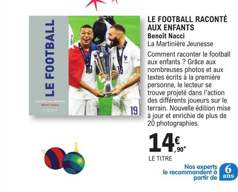le football raconté aux enfants - benoît nacci