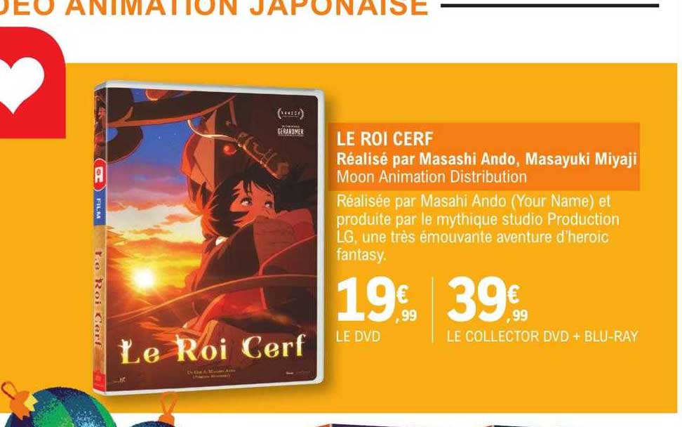 le roi cerf - masashi ando, masayuki miyaji