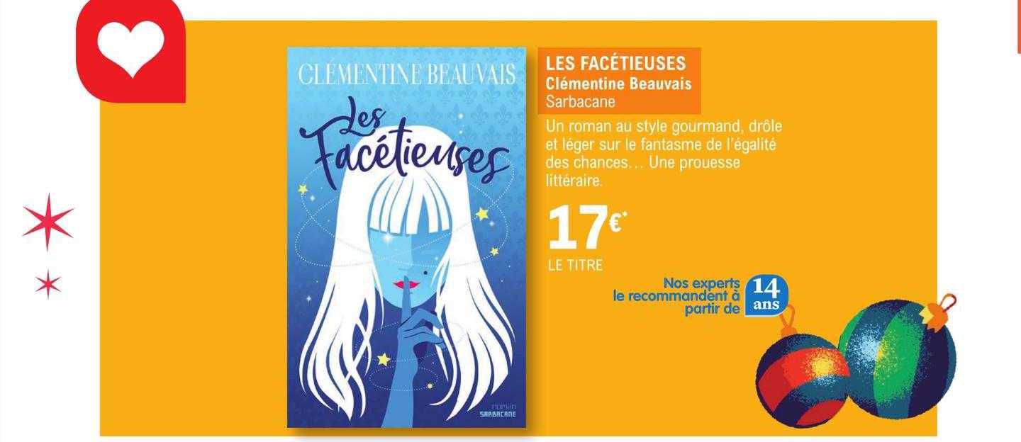 les facétieuses - clémentine beauvais sarbacane