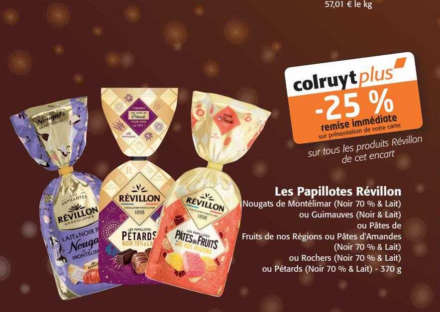 les papillotes révillon
