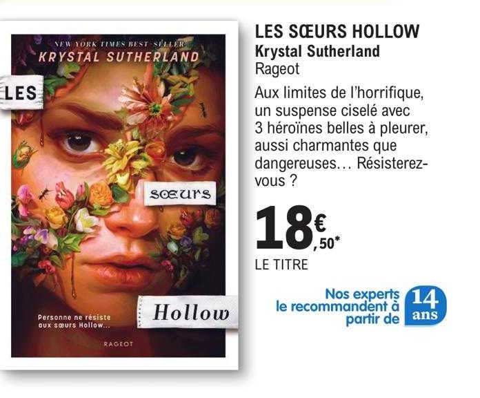 Les Sœurs Hollow - Krystal Sutherland Rageot