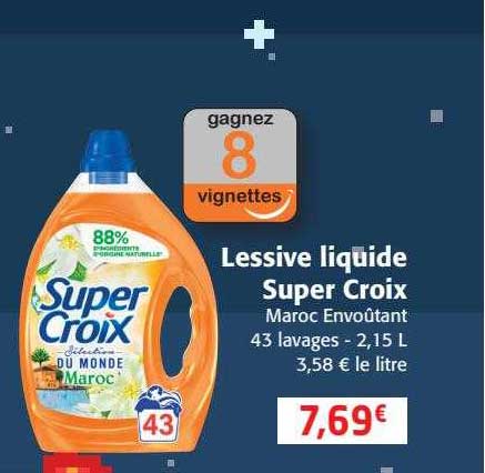 Lessive Liquide Super Croix