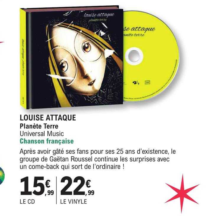louise attaque - planète terre