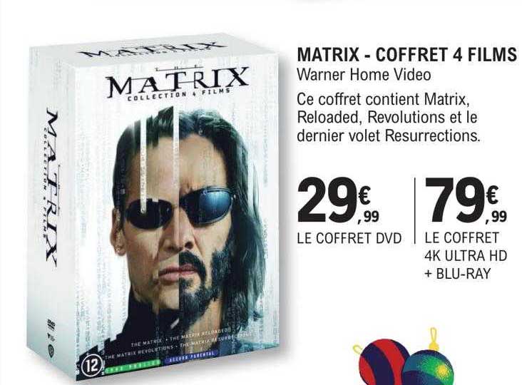 Matrix - Coffret 4 Films