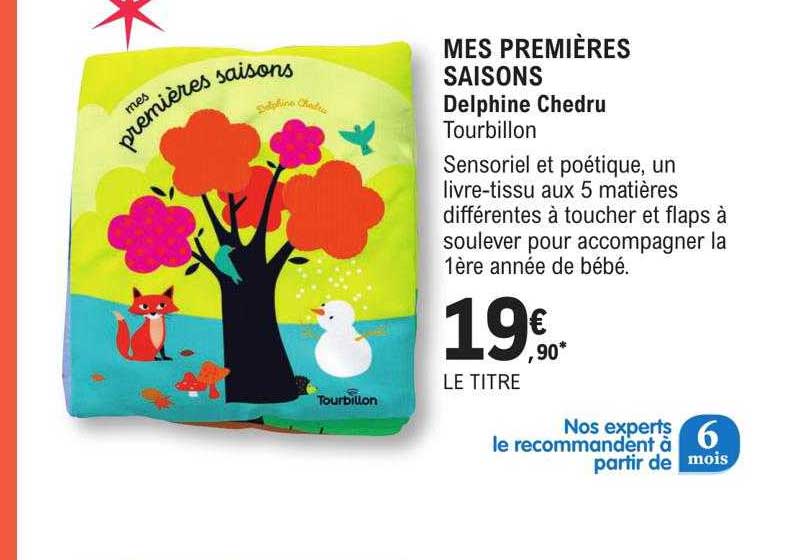 mes premières saisons - delphine chedru tourbillon