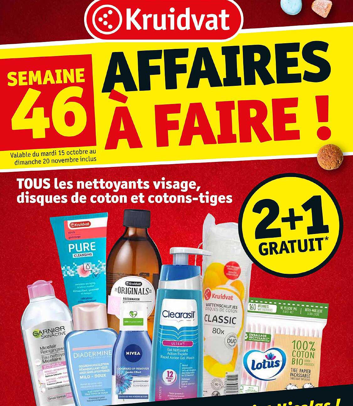 Nettoyants Visage, Disques De Coton Et Cotons-tiges