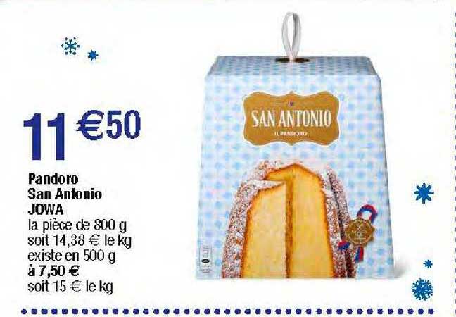 Pandoro San Antonio Jowa