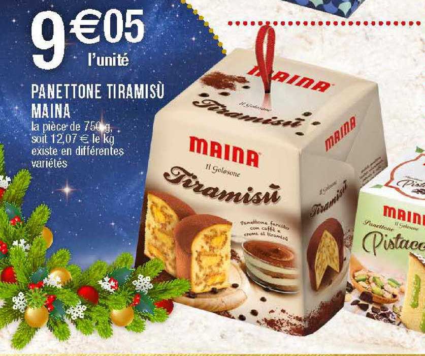panettone tiramisu maina