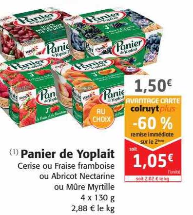 Panier De Yoplait