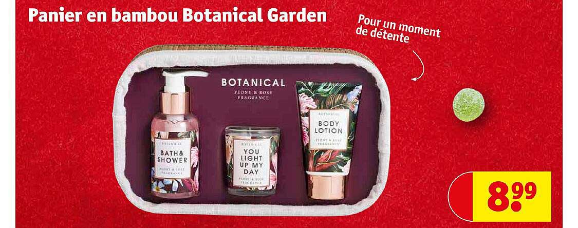 panier en bambou botanical garden