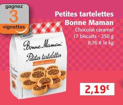 petites tartelettes bonne maman