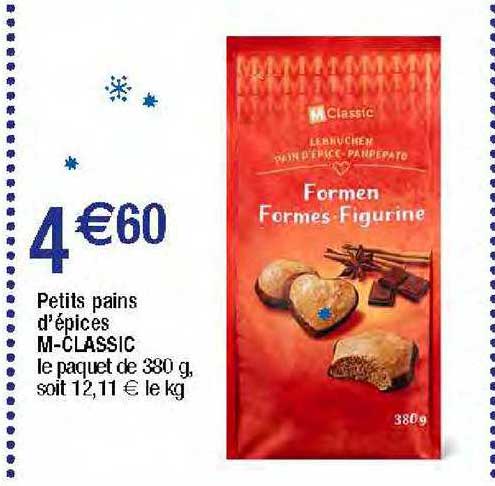 petits pains d'épices m-classic