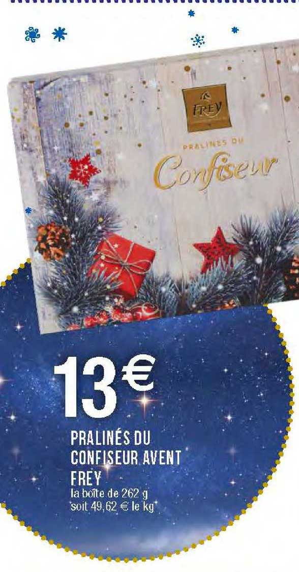 pralinés du confiseur avent frey