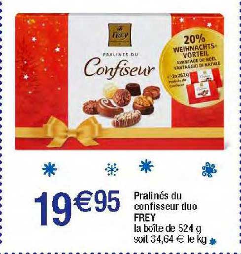 pralinés du confiseur duo frey