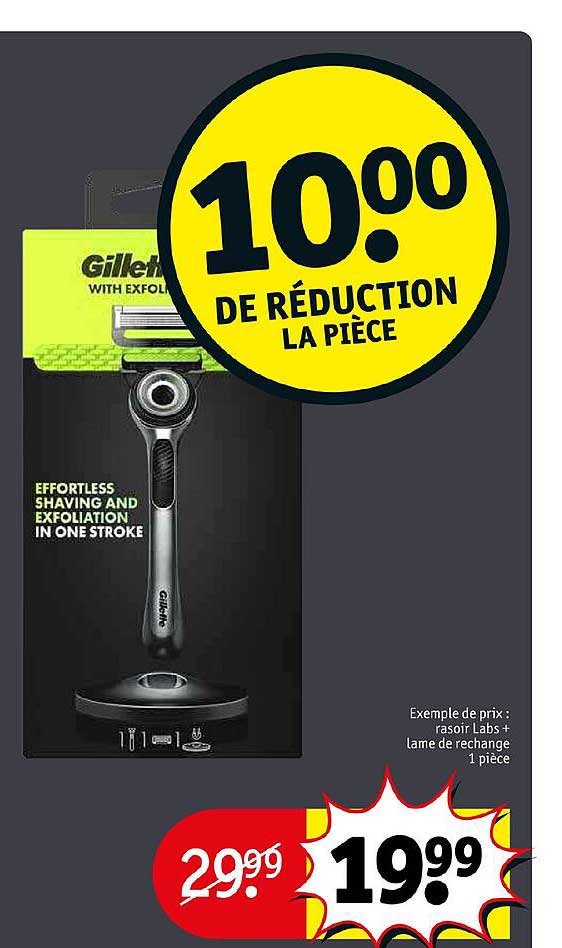 rasoir labs + lame de rechange 1 pièces