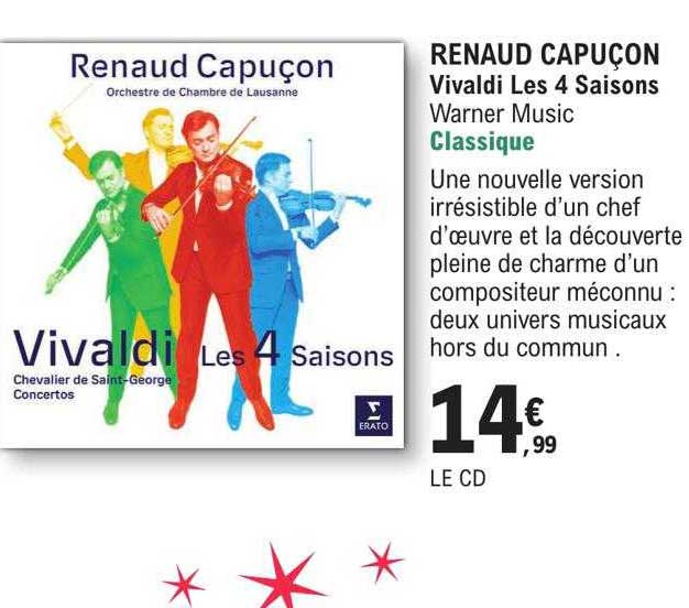 renaud capuçon - vivaldi les 4 saisons
