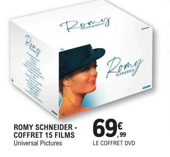 romy schneider - coffret 15 films