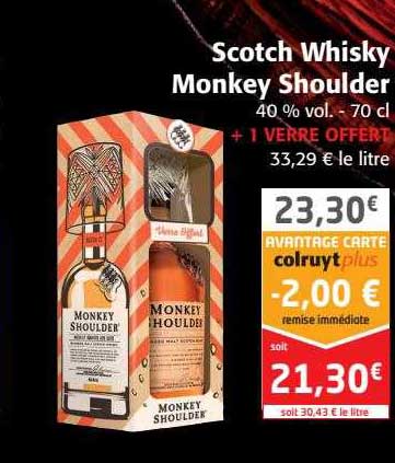 Scotch Whisky Monkey Shoulder