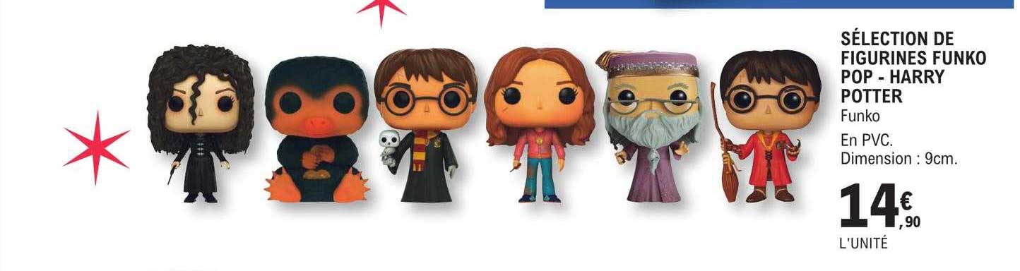 sélection de figurines funko pop - harry potter