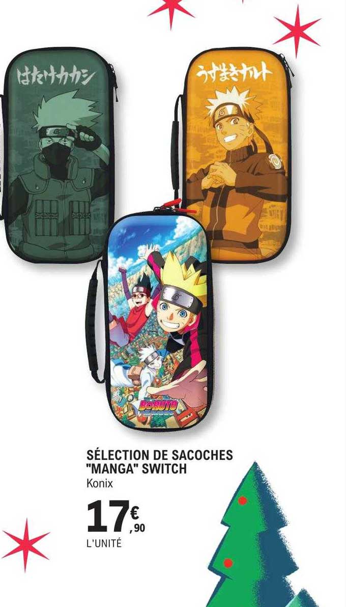 sélection de sacoches "manga" switch