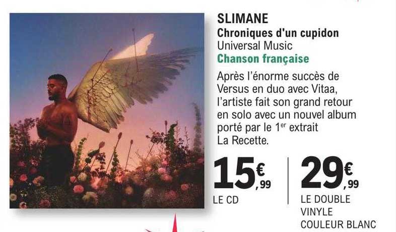 slimane - chroniques d'un cupidon