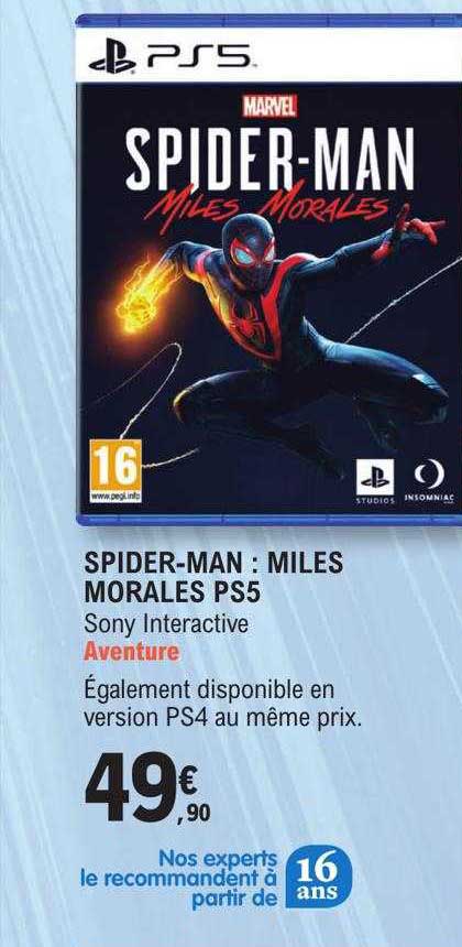 spider-man : miles morales ps5