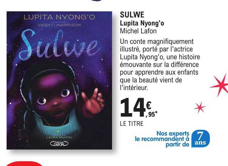 sulwe lupita nyong'o - michel lafon