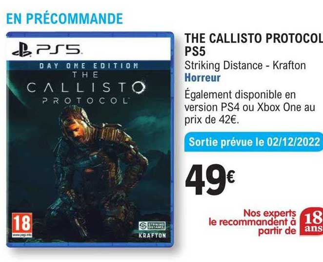 the callisto protocol ps5