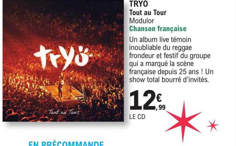 Tryo - Tout Au Tour