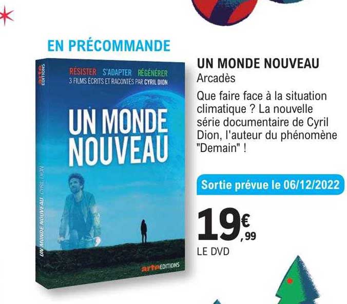 un monde nouveau arcadès