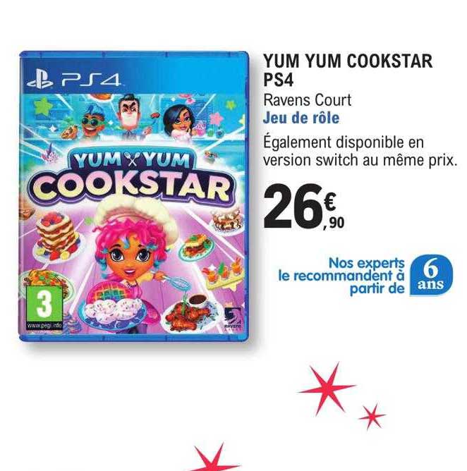 yum yum cookstar ps4 ravens court