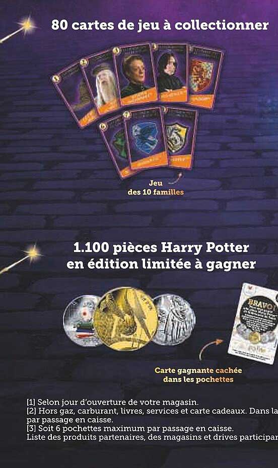 1100 pièces harry potter en édition limitée  à gagner