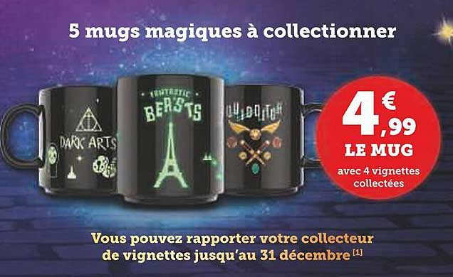 5 mugs magiques à collectionner