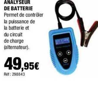analyseur de batterie