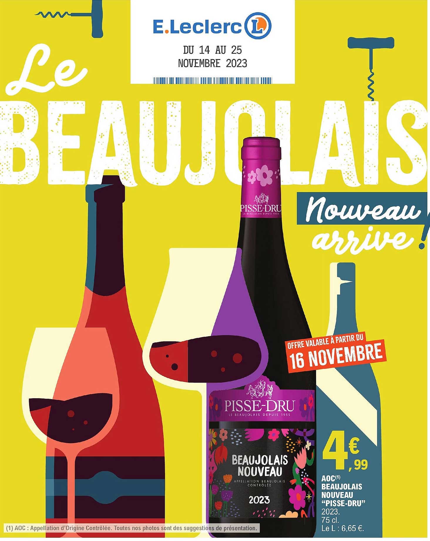 aoc beaujolais nouveau "pisse-dru"