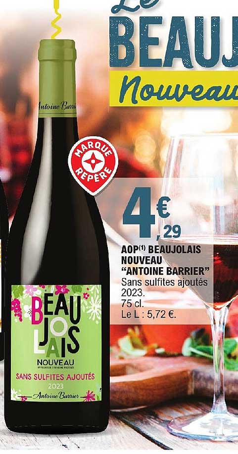 aop beaujolais nouveau "antoine barrier"