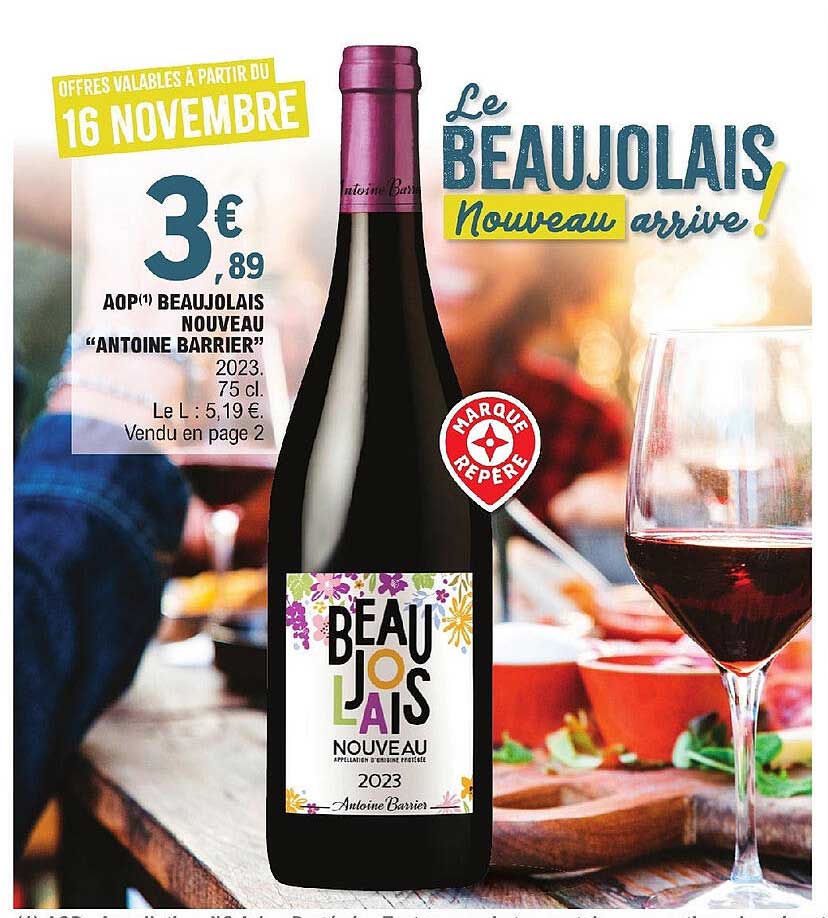 aop beaujolais nouveau antoine barrier