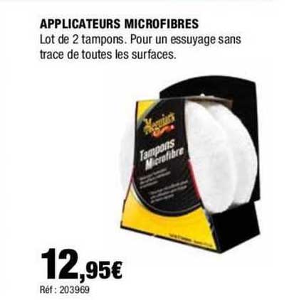 applicateurs microfibres