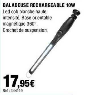 Baladeuse Rechargable 10w
