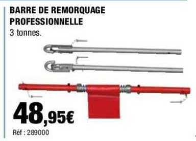 barre de remorquage professionnelle