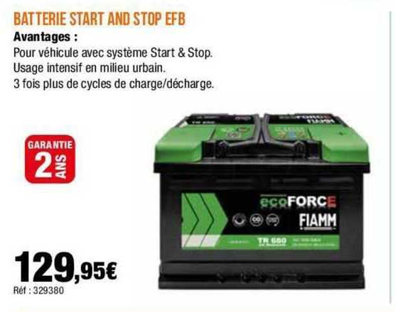 batterie start and stop efb