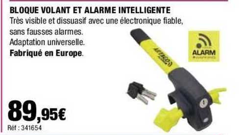bloque volant et alarme intelligente