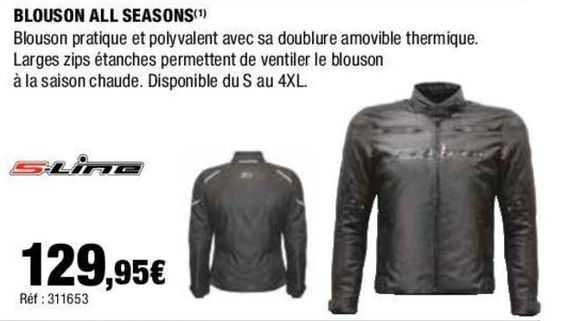 blouson all seasons s-line
