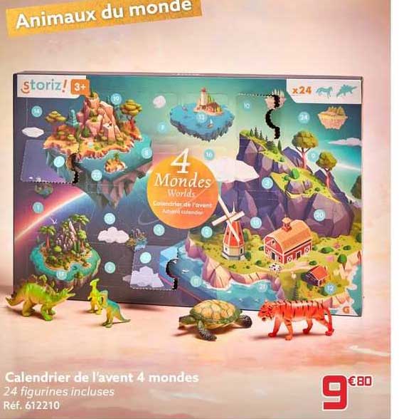 calendrier de l'avent 4 mondes
