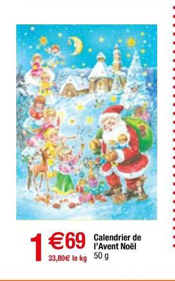 calendrier de l'avent noël