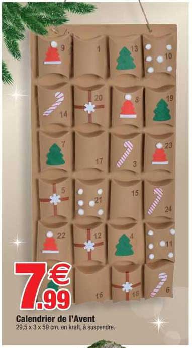 calendrier de l'avent